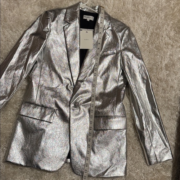A.L.C. Silver Metallic Blazer - Picture 11 of 16